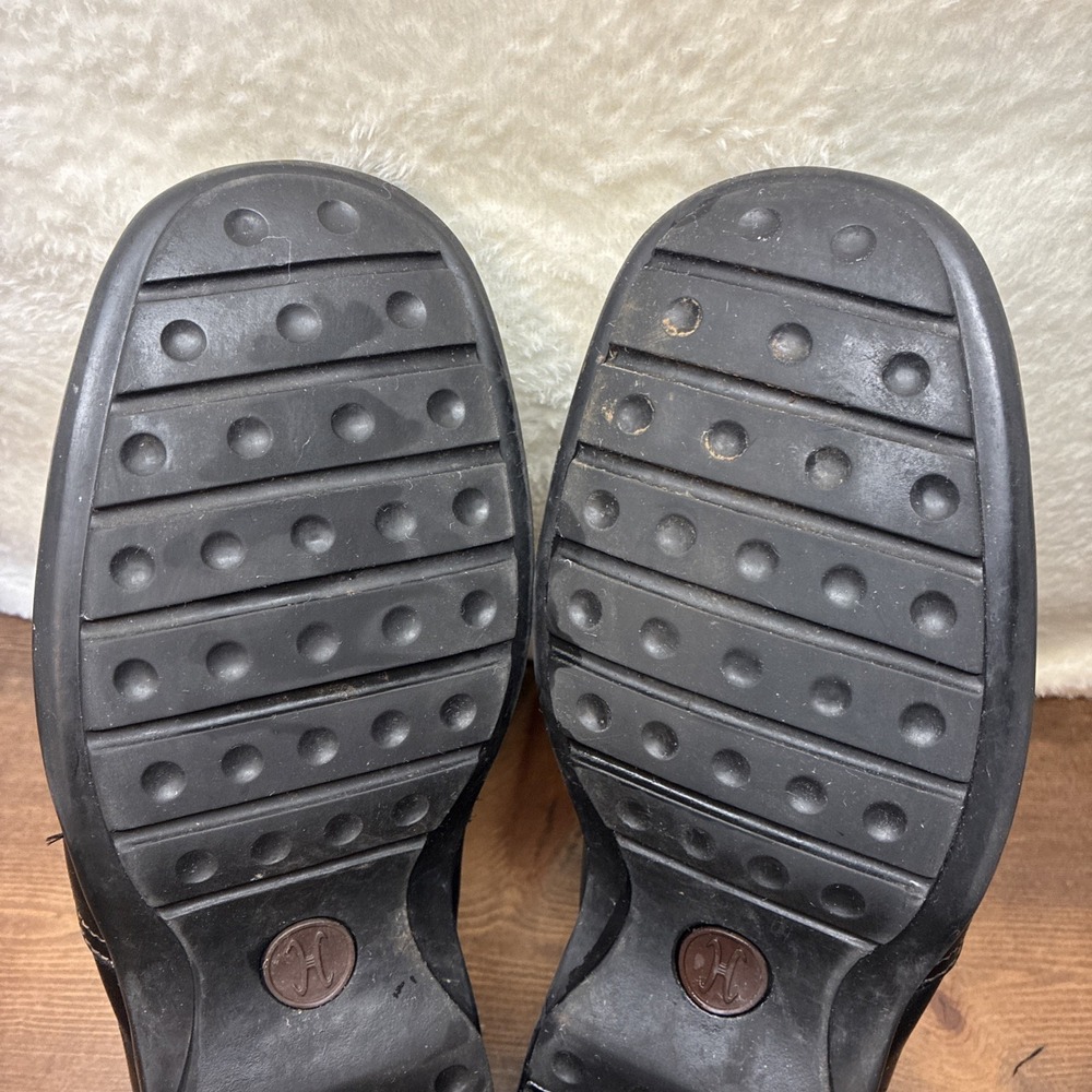Cole Haan Zeno Loafers Mens 12M Black Brown Leather Slip On Two Tone C07485 - Picture 6 of 9